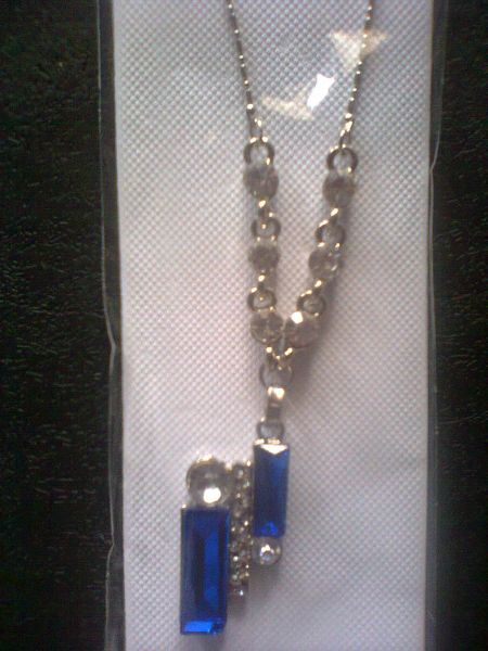 Colar barras cristal